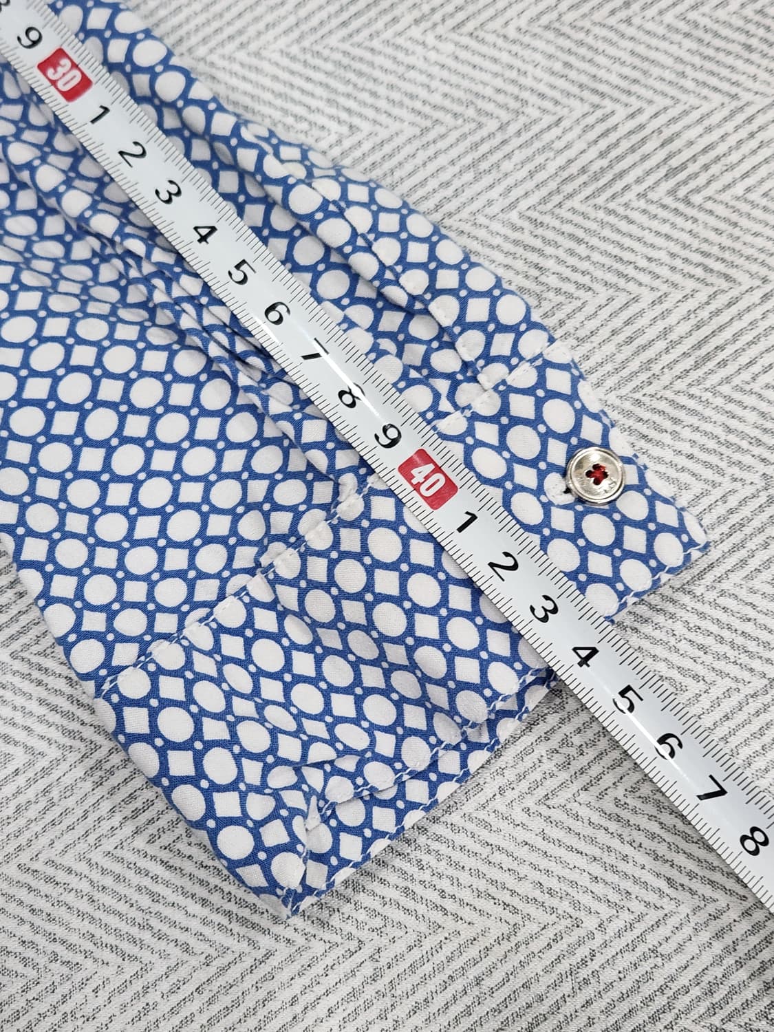 [S] 타미힐피거 찰랑이는 보헤미안 핀턱 7부 블라우스 상품이미지9