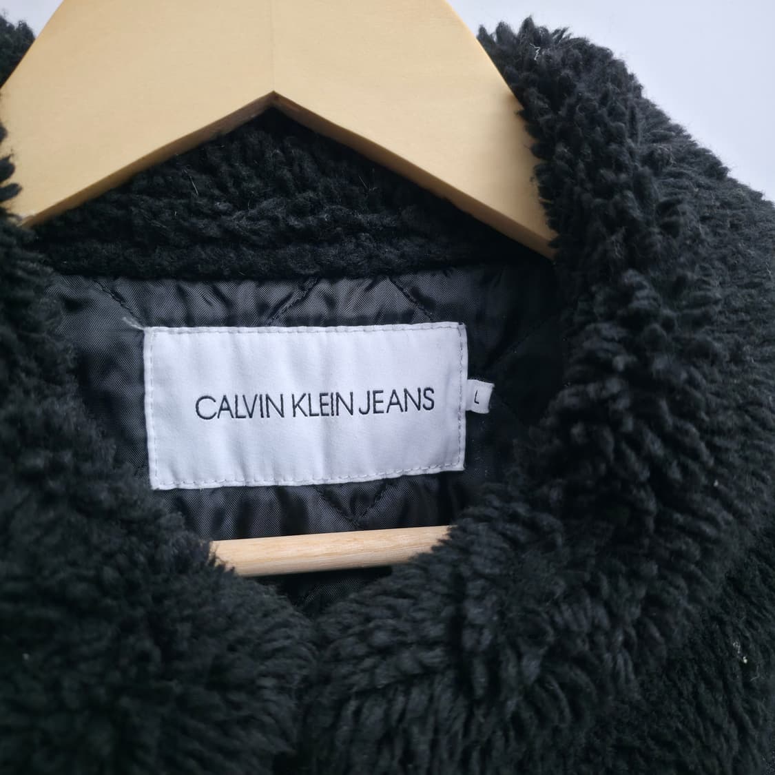[L] CK 캘빈클라인 블랙 데님 자켓 상품이미지6