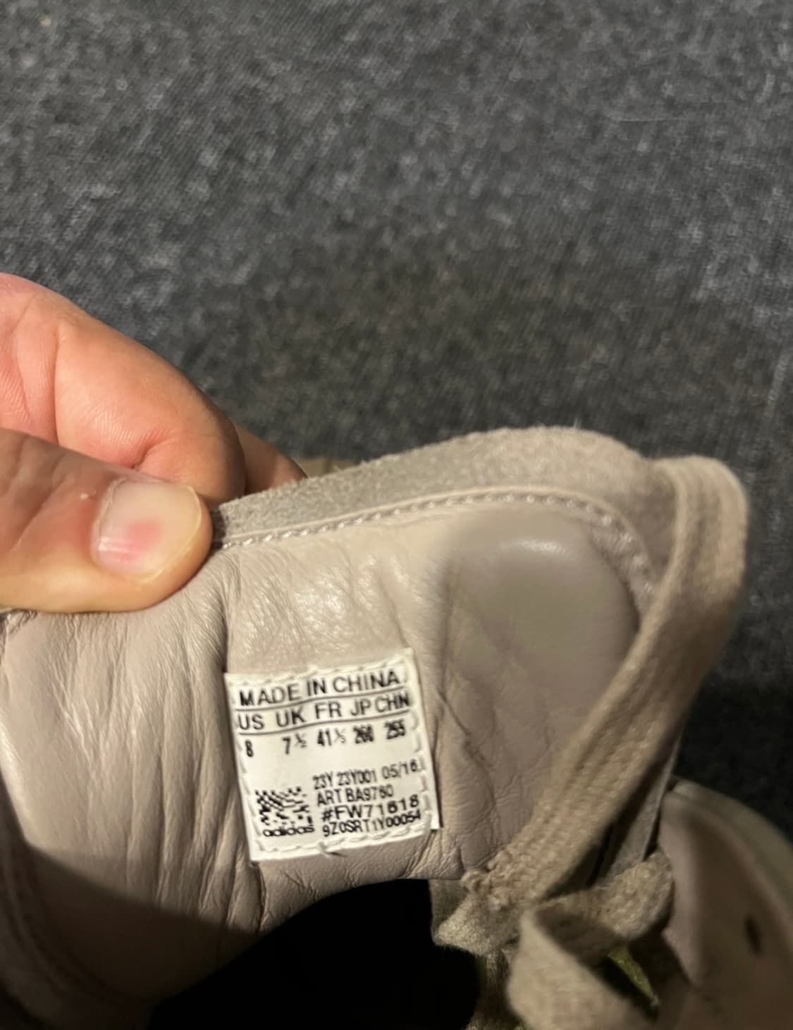 릭오웬스 아디다스 마스토돈 슈퍼스타 상품이미지3