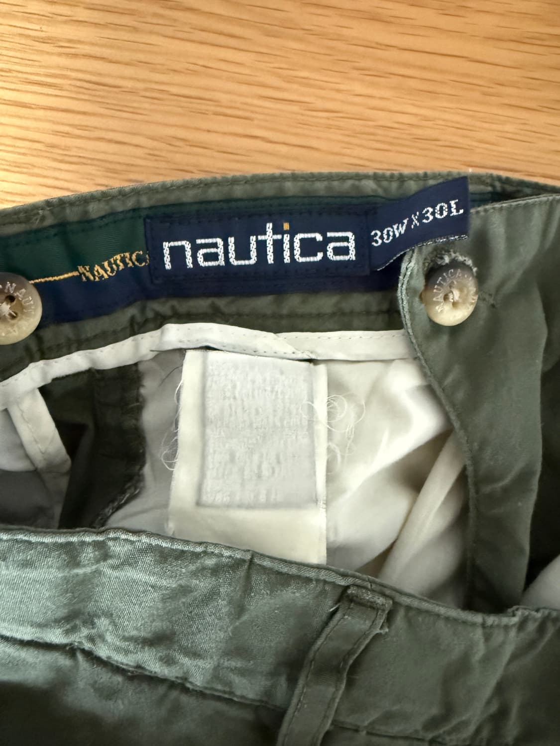 올드 노티카(nautica) 올리브 코튼 팬츠 상품이미지8