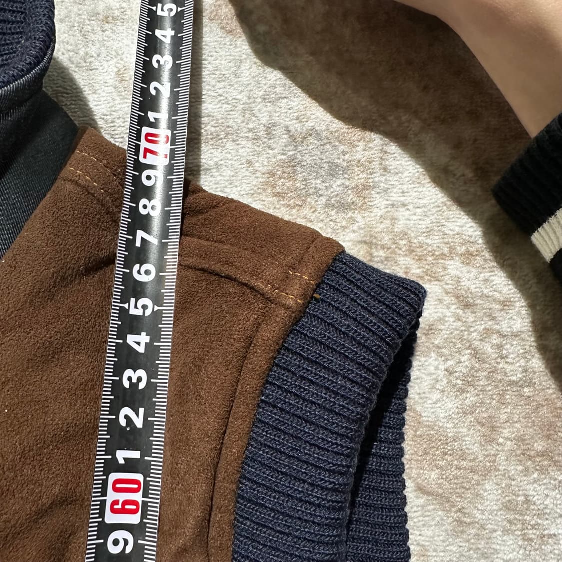 MLB 시카고 화이트삭스 스웨이드배색 패딩조끼 상품이미지10