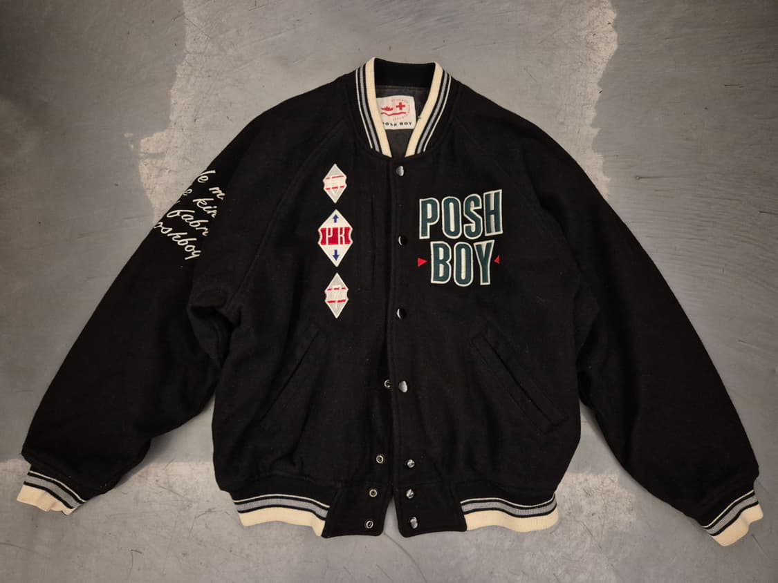 POSH BOY 울 바시티 자켓 상품이미지1