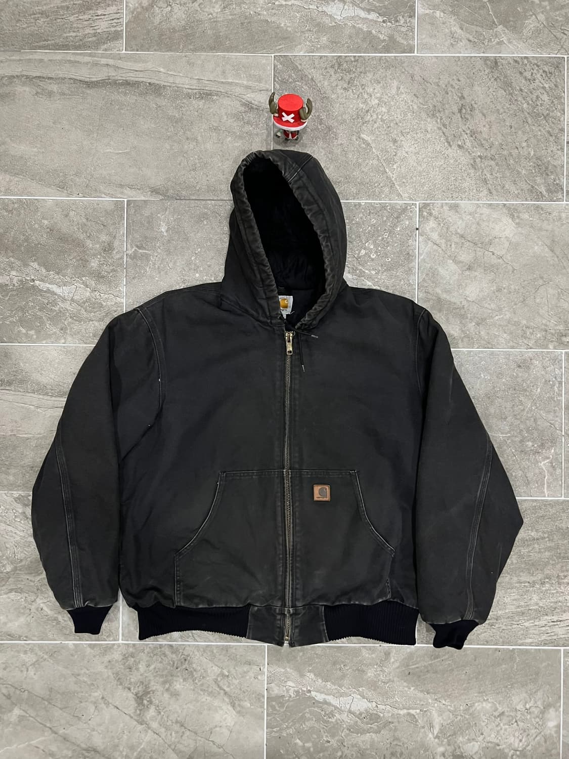 (XL) 칼하트 덕 액티브 후드자켓 J130 BLK 블랙 상품이미지1