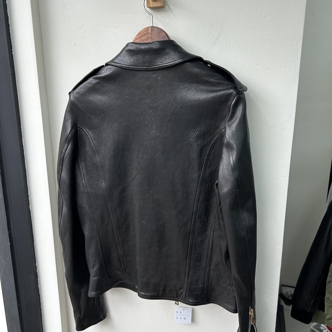 15908 - 발망 레더 라이더 자켓 상품이미지5