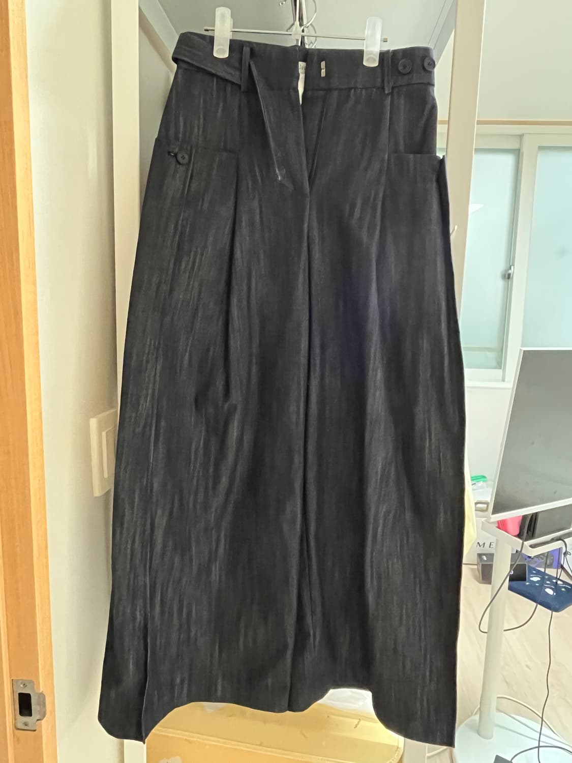 에핑글러 스트레이트 데님 슬랙스 상품이미지4