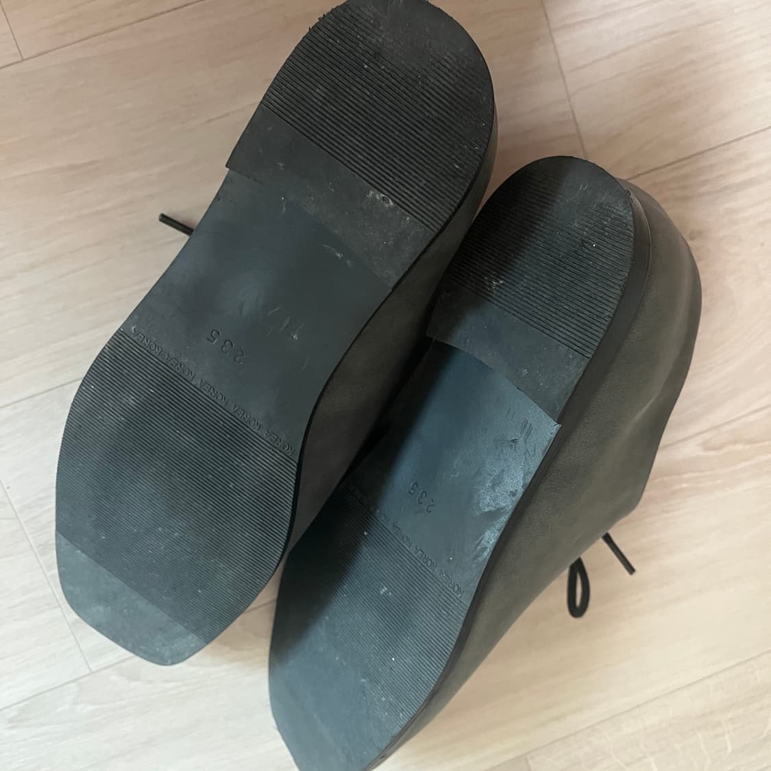 로제니크 레이스업 로퍼 235 누벅그레이 상품이미지3