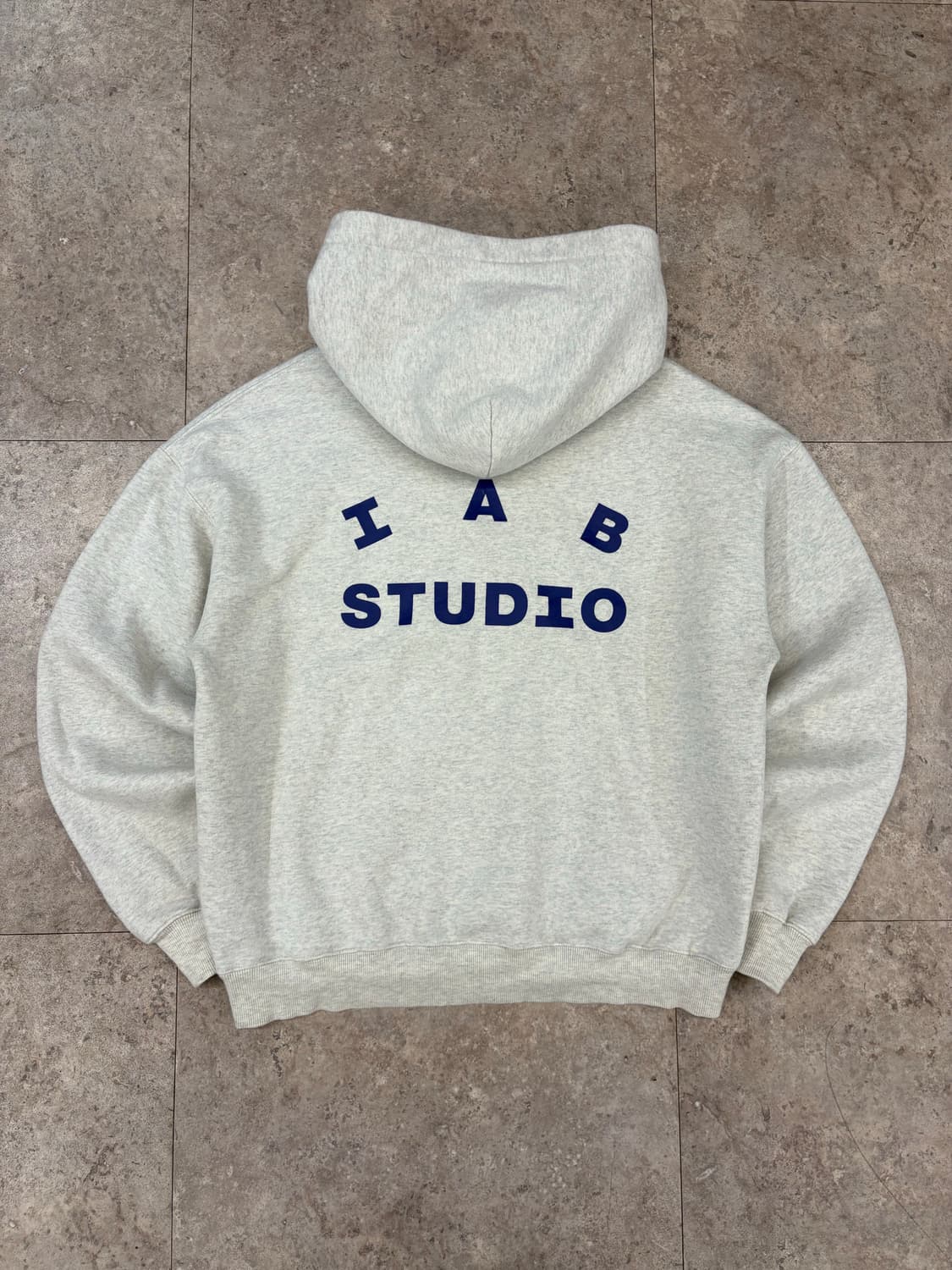 iab studio  기모 그레이 후드티 #csz4351 상품이미지5