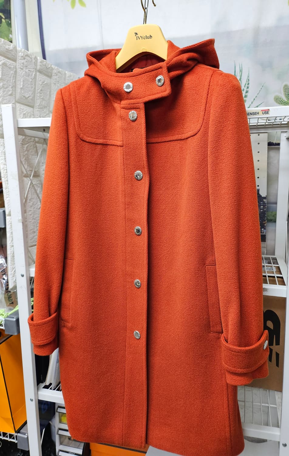 mcm 여성코트 슬림66 울 후드코트 겨울반코트 AD24 상품이미지2