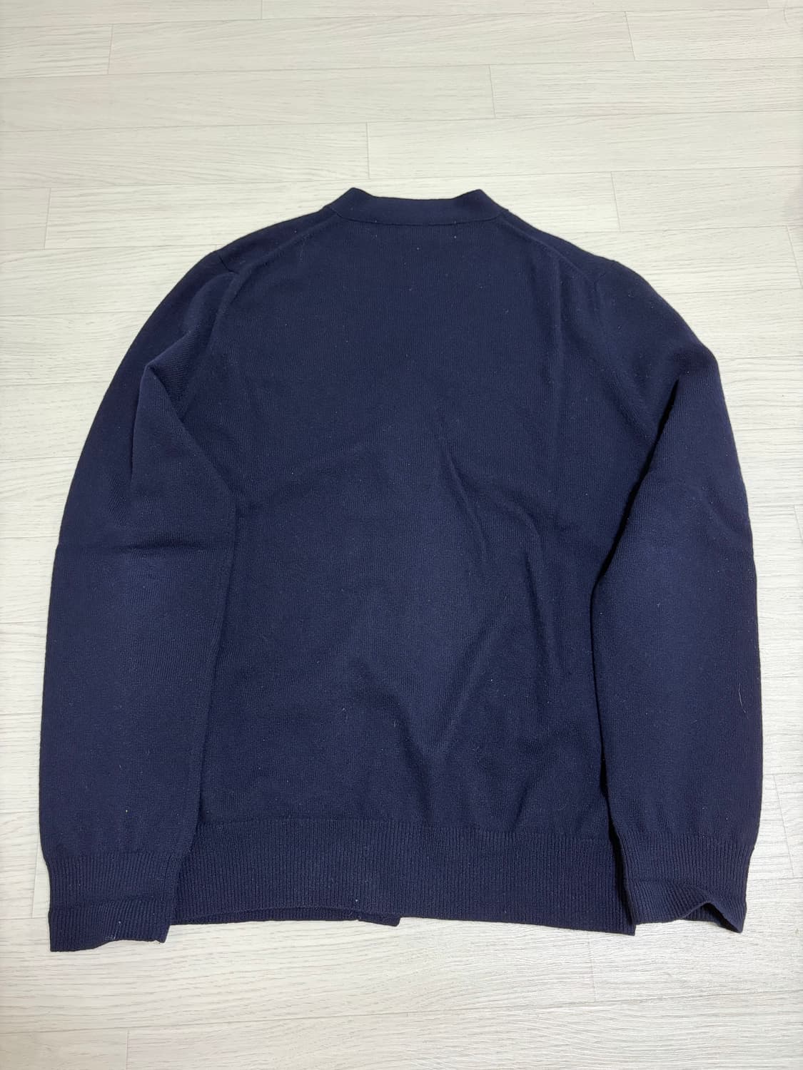 꼼데가르송 더블와펜 가디건 네이비 L 상품이미지7