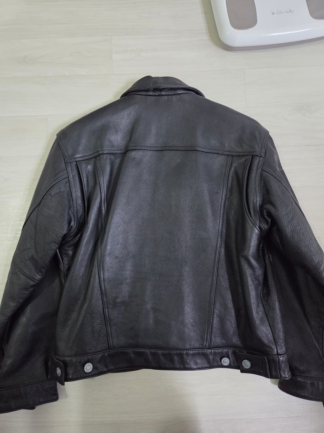 에드윈 라이더 트러커 가죽자켓 상품이미지4