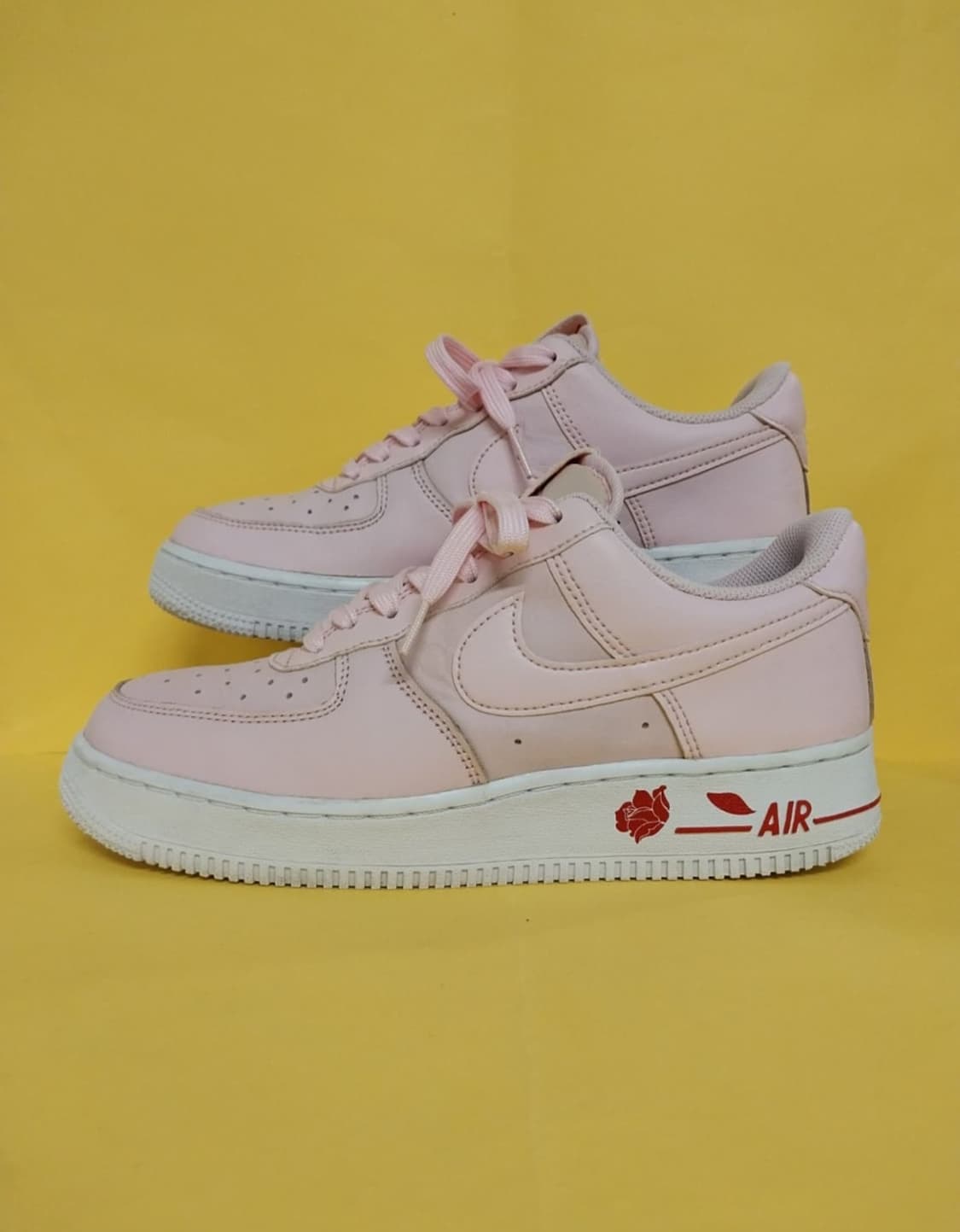 남성 나이키 에어포스1 07 LX 핑크로즈 운동화 (250) 상품이미지1