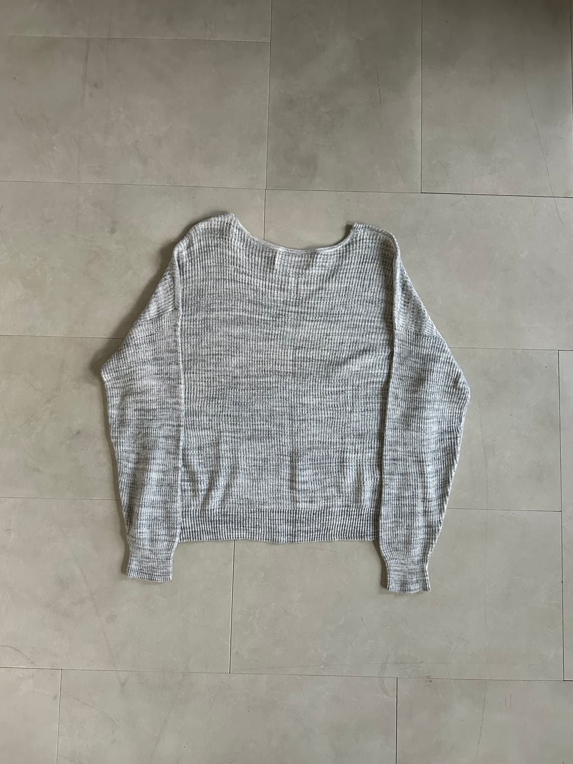 Abercrombie oatmeal gray knit 상품이미지8