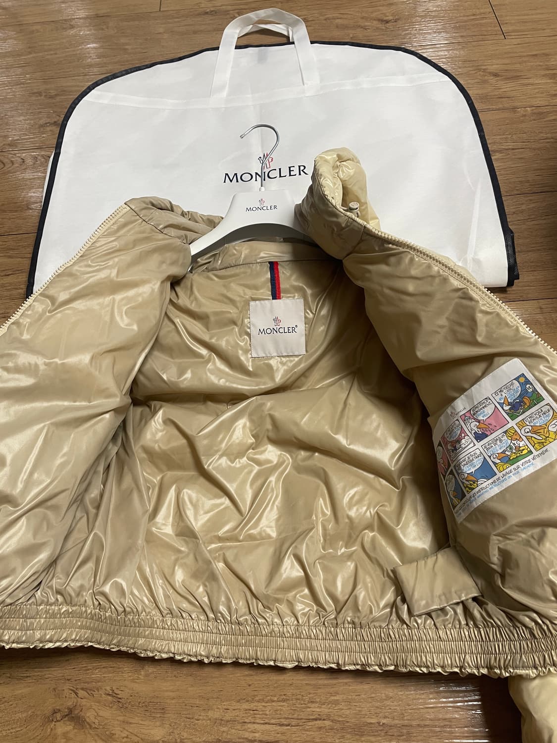 몽클레어 바야드 패딩 아이보리 0사이즈 상품이미지3