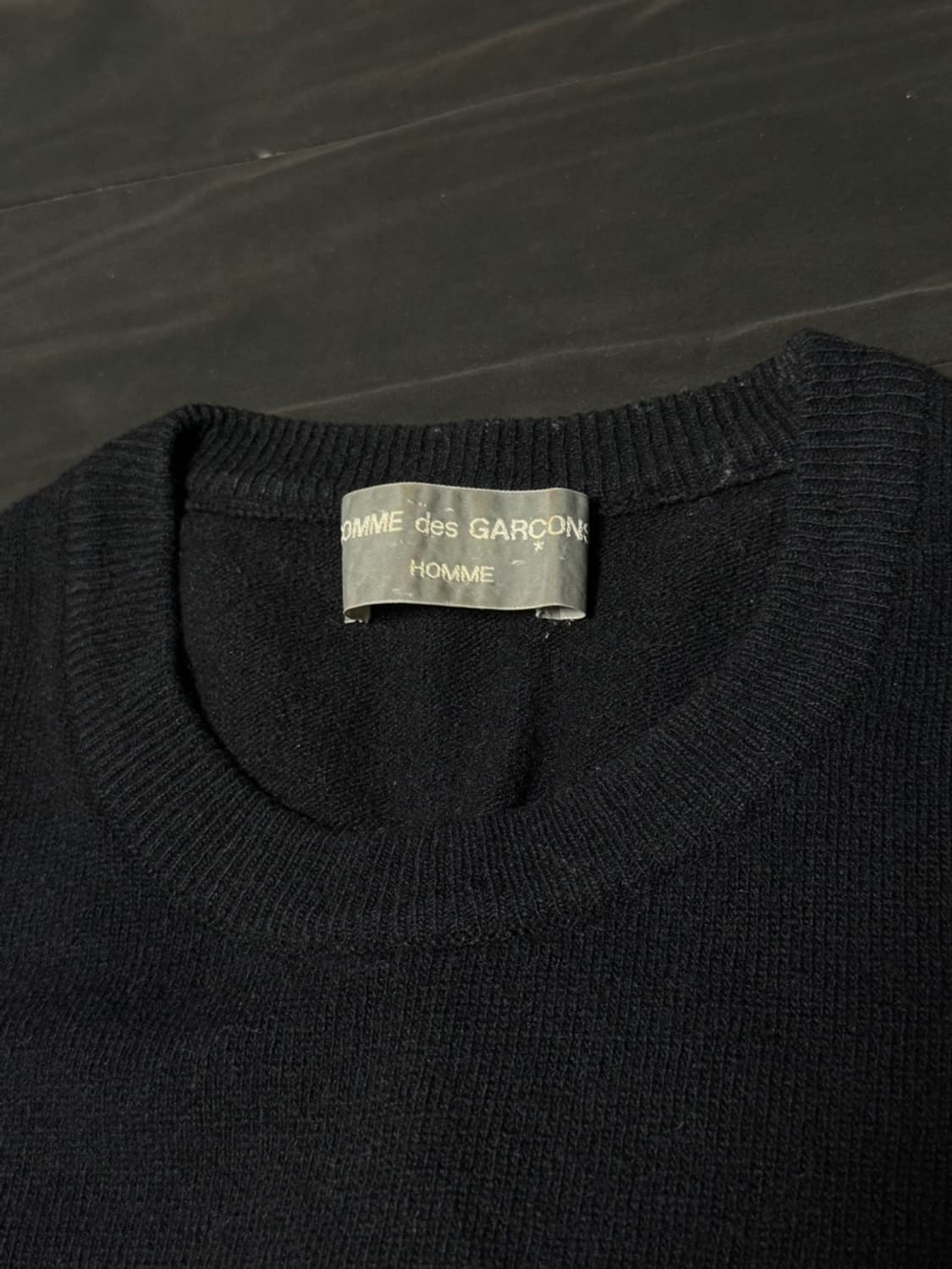 꼼데가르송 옴므 아카이브 니트 블랙 (100) 상품이미지3