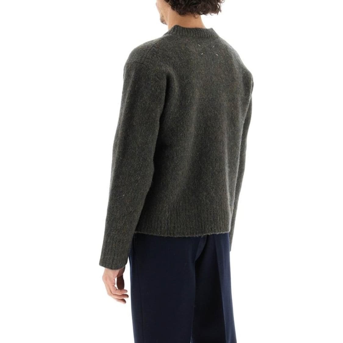 메종 마르지엘라 크롭 브이넥 니트 XL 상품이미지2