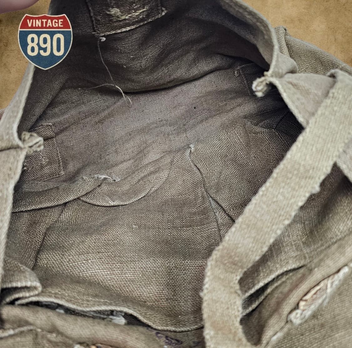 70s 체코군 밀리터리 오리지널 브레드백 상품이미지9