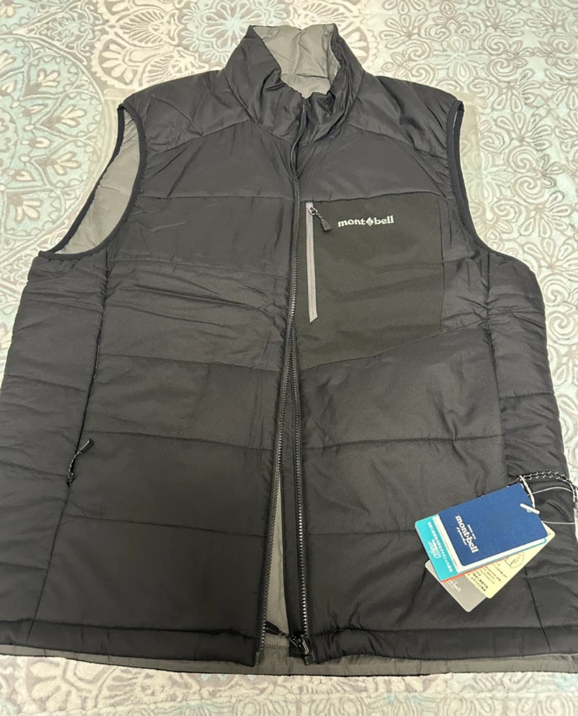 몽벨 써마랩 패딩조끼 블랙 105(XL) 상품이미지1