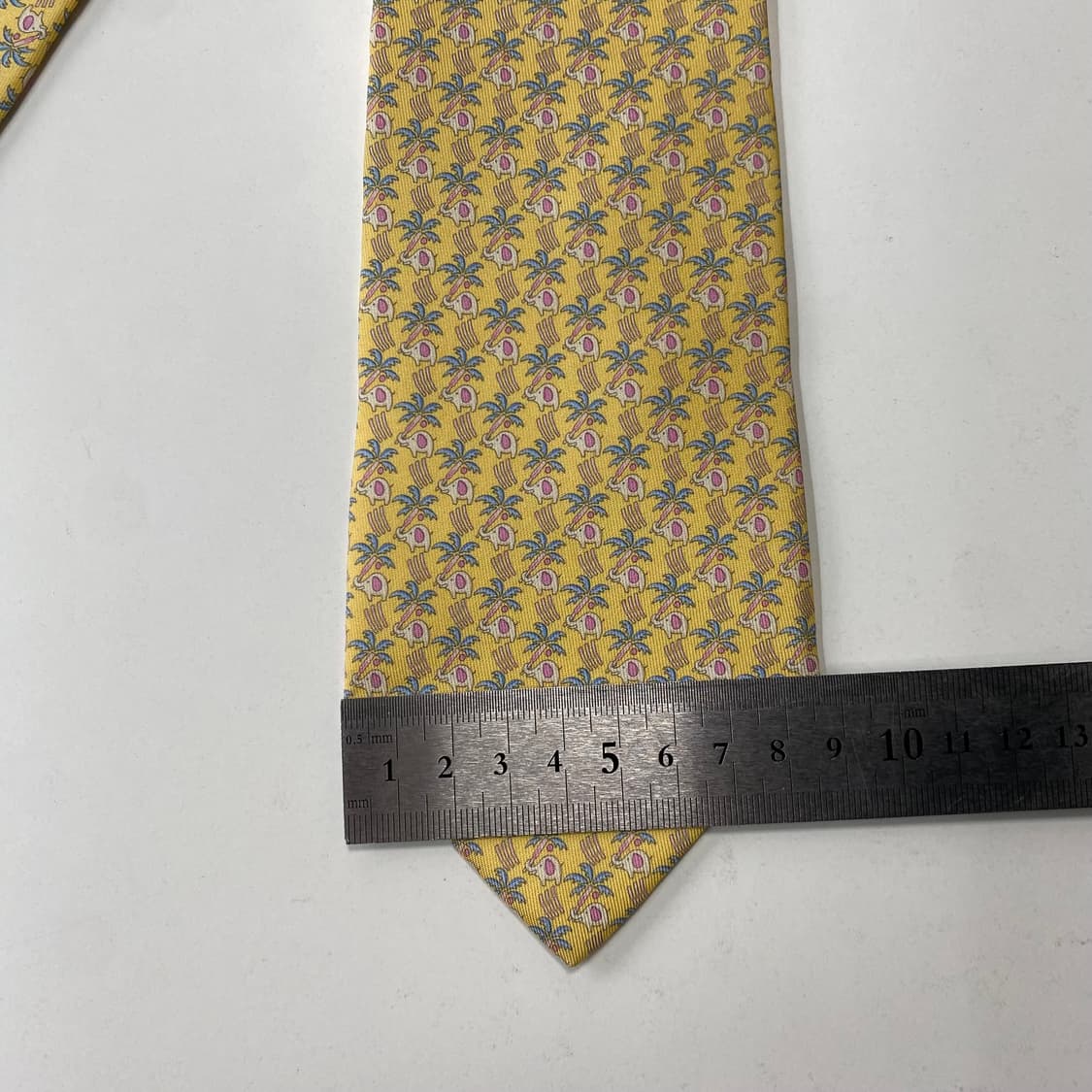 최상급 페레가모(Ferragamo) 명품 정품 넥타이 8.6cm 상품이미지8