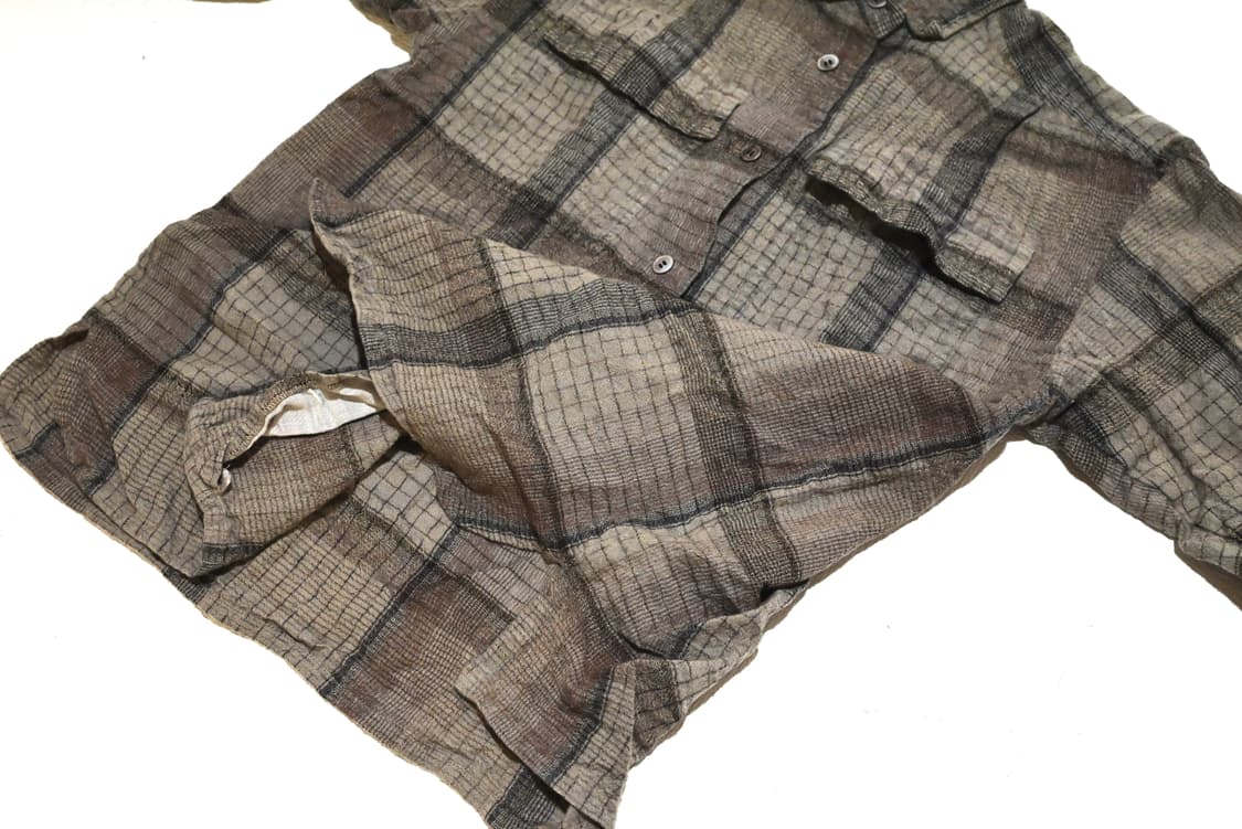 Issey miyake 70s boiled wool shirt 상품이미지3