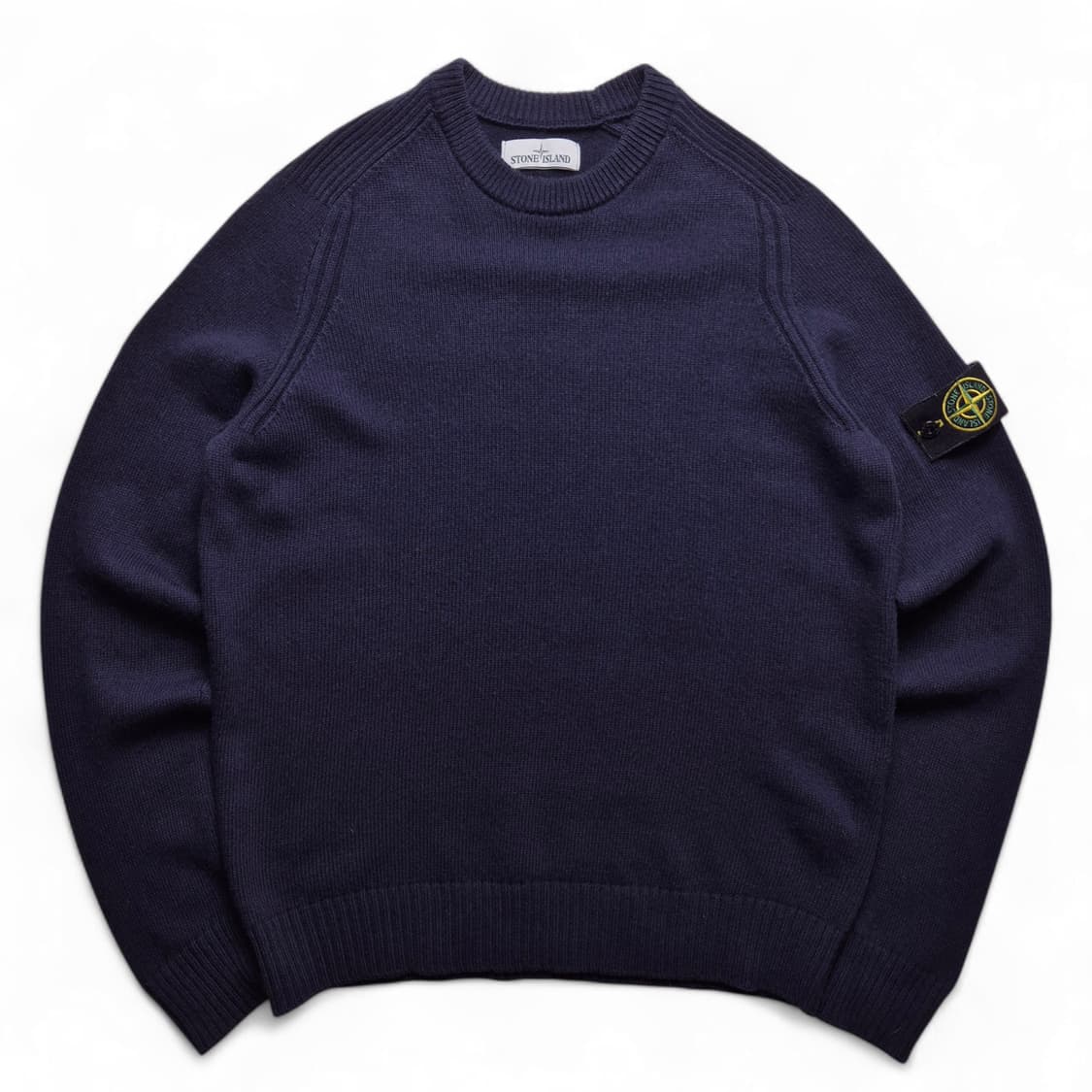 [L] 스톤아일랜드 크루넥 와펜니트 상품이미지1