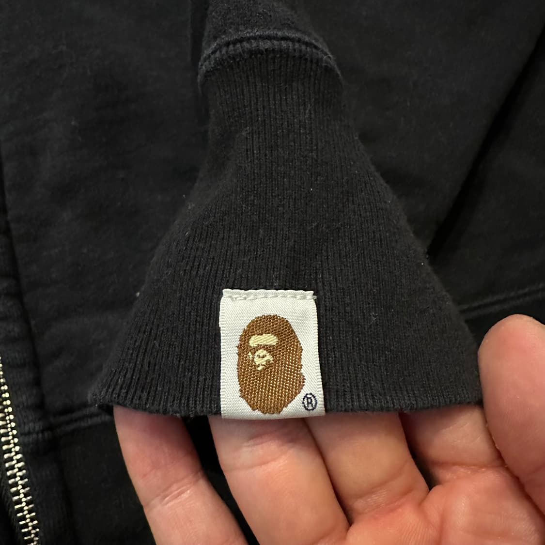 베이프(BAPE) 반카모 청계 샤크 후드 집업 상품이미지4