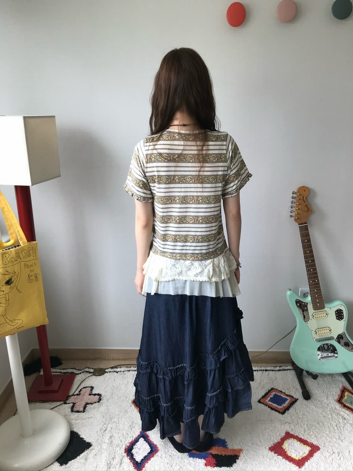 axes femme lace top 상품이미지4
