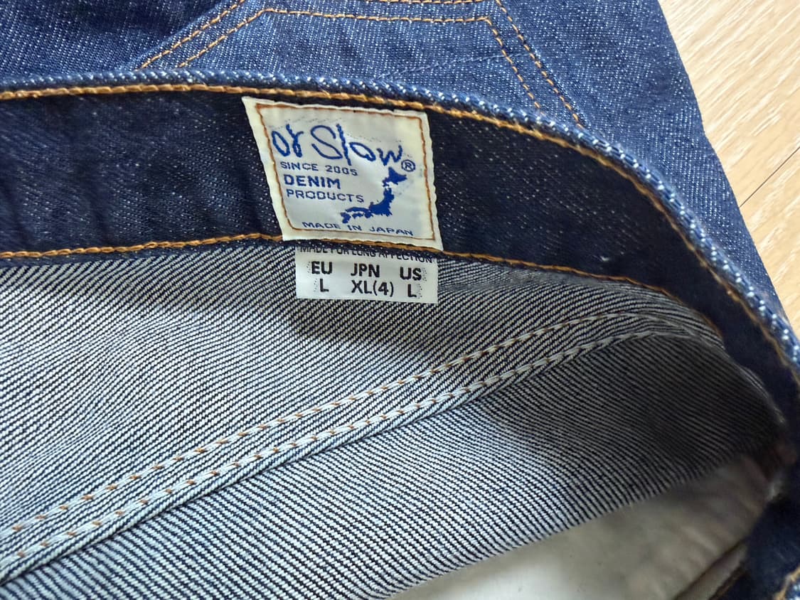 오어슬로우 데디핏 데님 상품이미지6