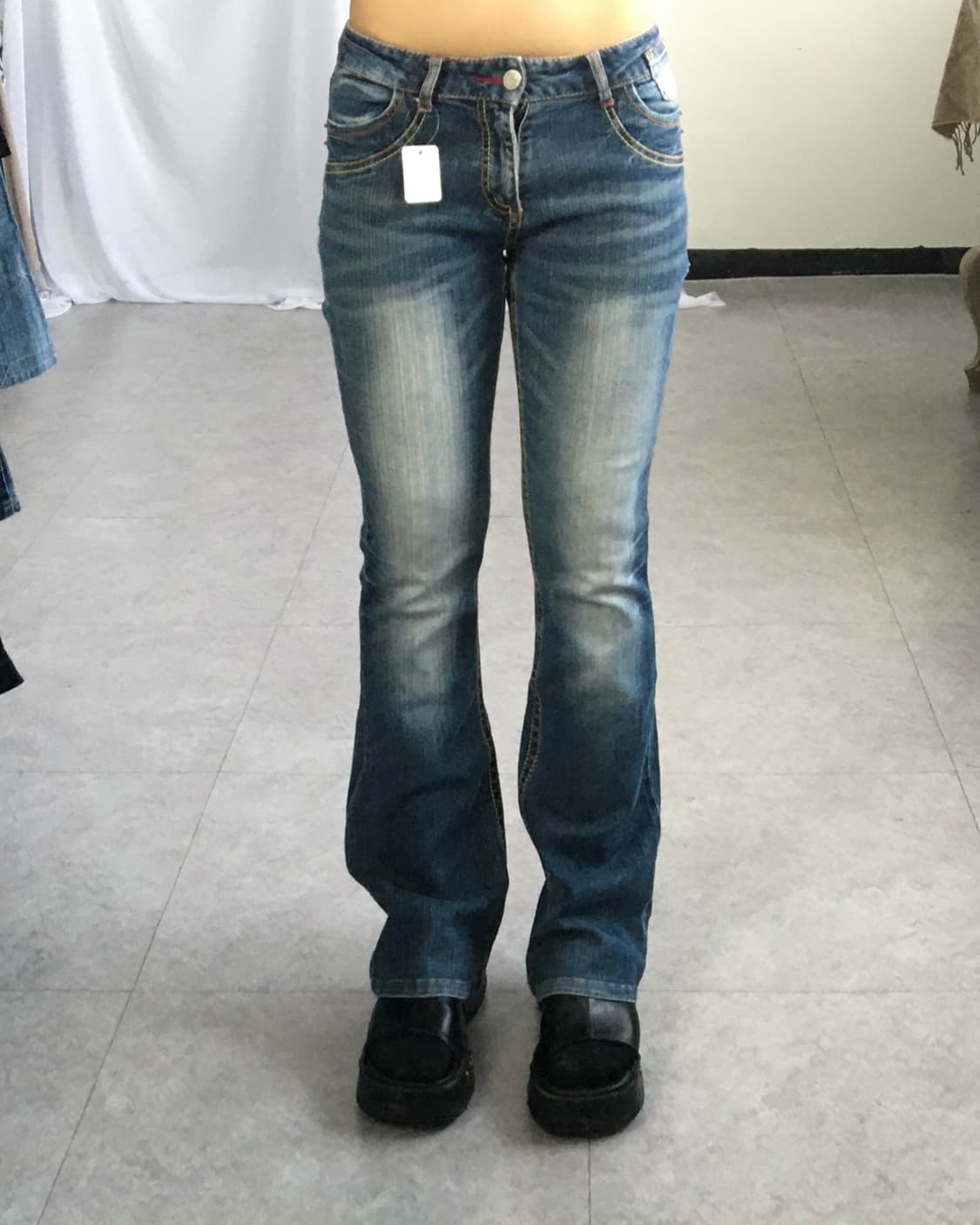 Back wing point denim pants 상품이미지7