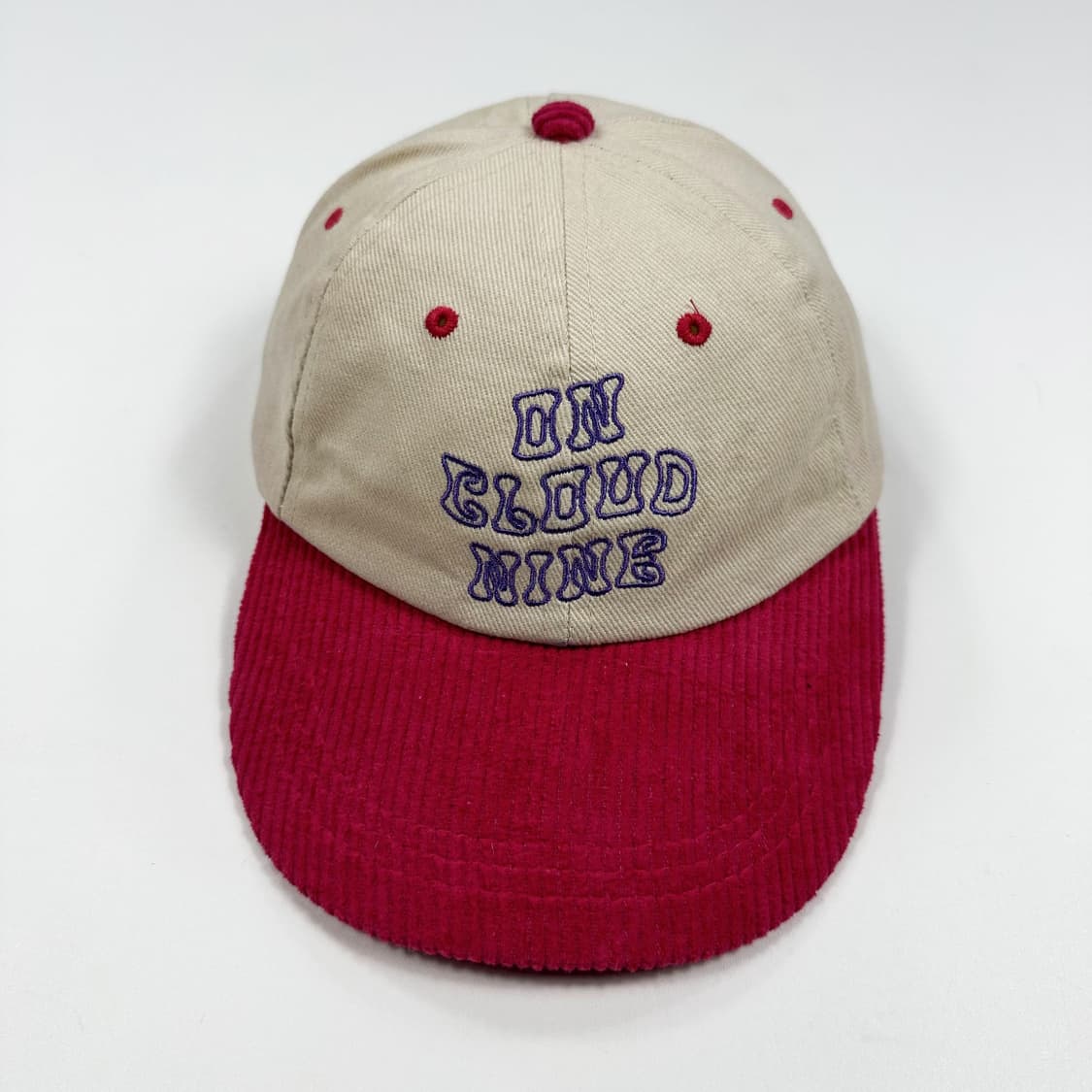 VTG 빈티지 코듀로이 레터링 볼캡 모자 상품이미지2