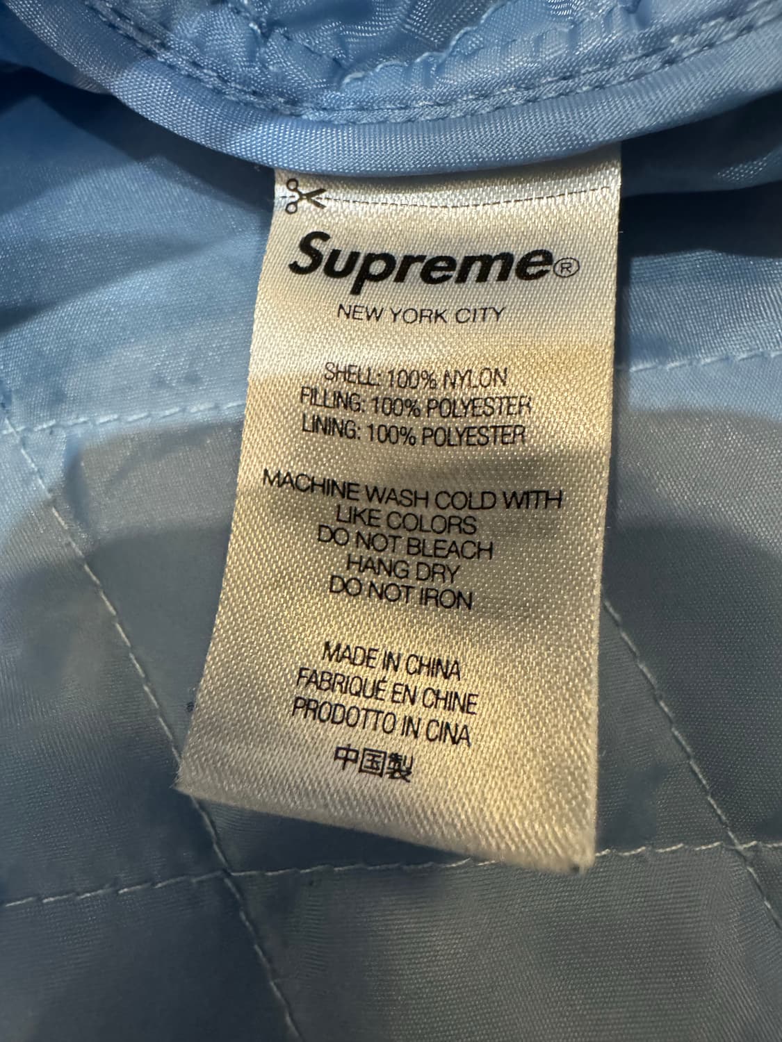 [XL] 슈프림 나일론 필드 셔츠 슬레이트 블루  상품이미지10