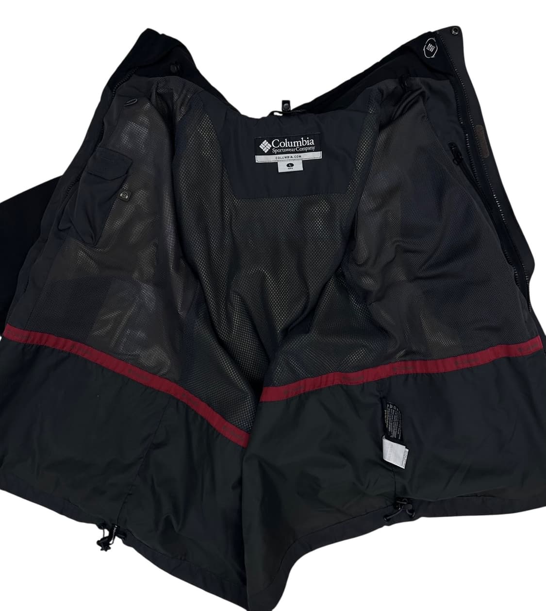 컬럼비아 고어텍스 바람막이 블랙 (L) 상품이미지9