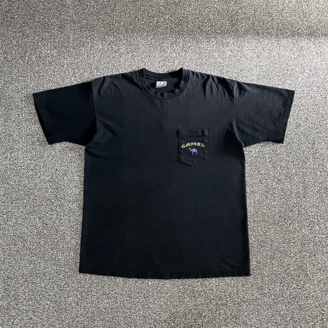 90s 빈티지 카멜 Joe place 반팔 티셔츠 상품이미지2