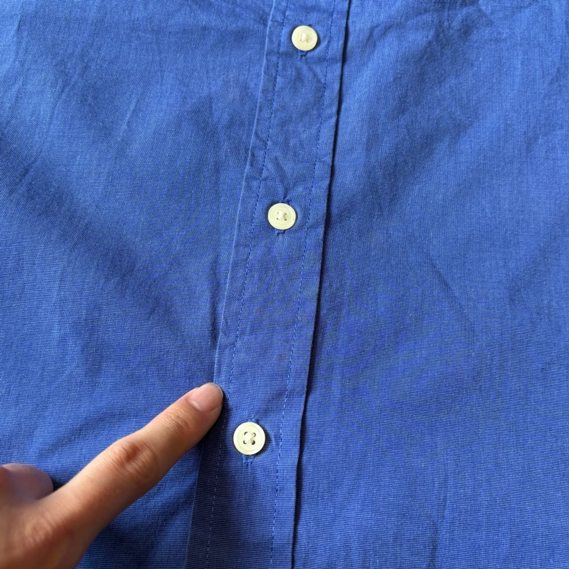 갭 딥 블루 긴팔 셔츠 상품이미지6