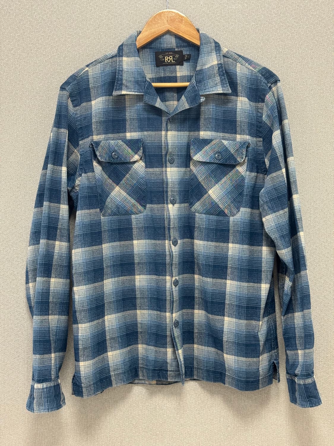 RRL 마드라스 캠프 셔츠 상품이미지1