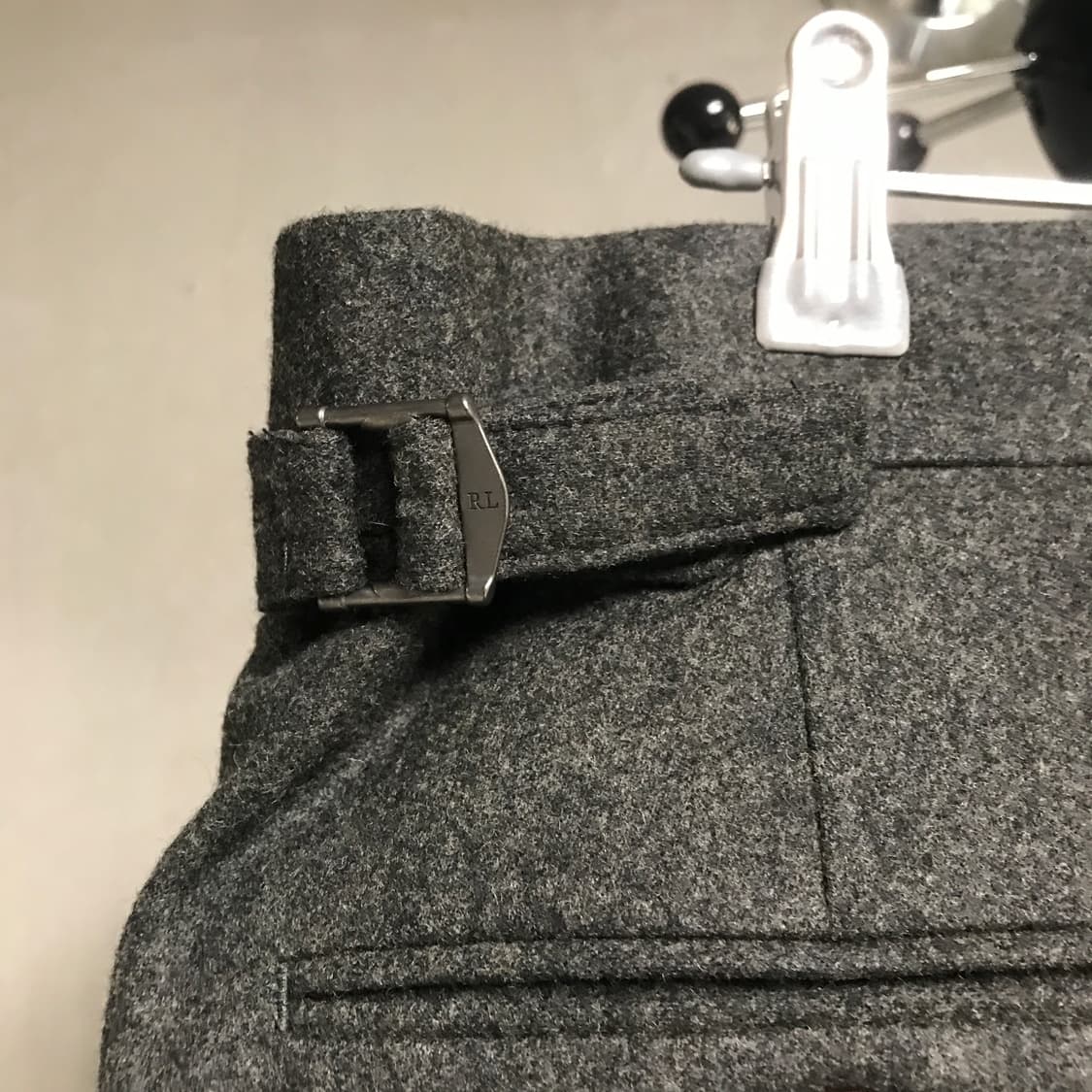 폴로 랄프로렌 QR 슬랙스 그레이 35/33 상품이미지4