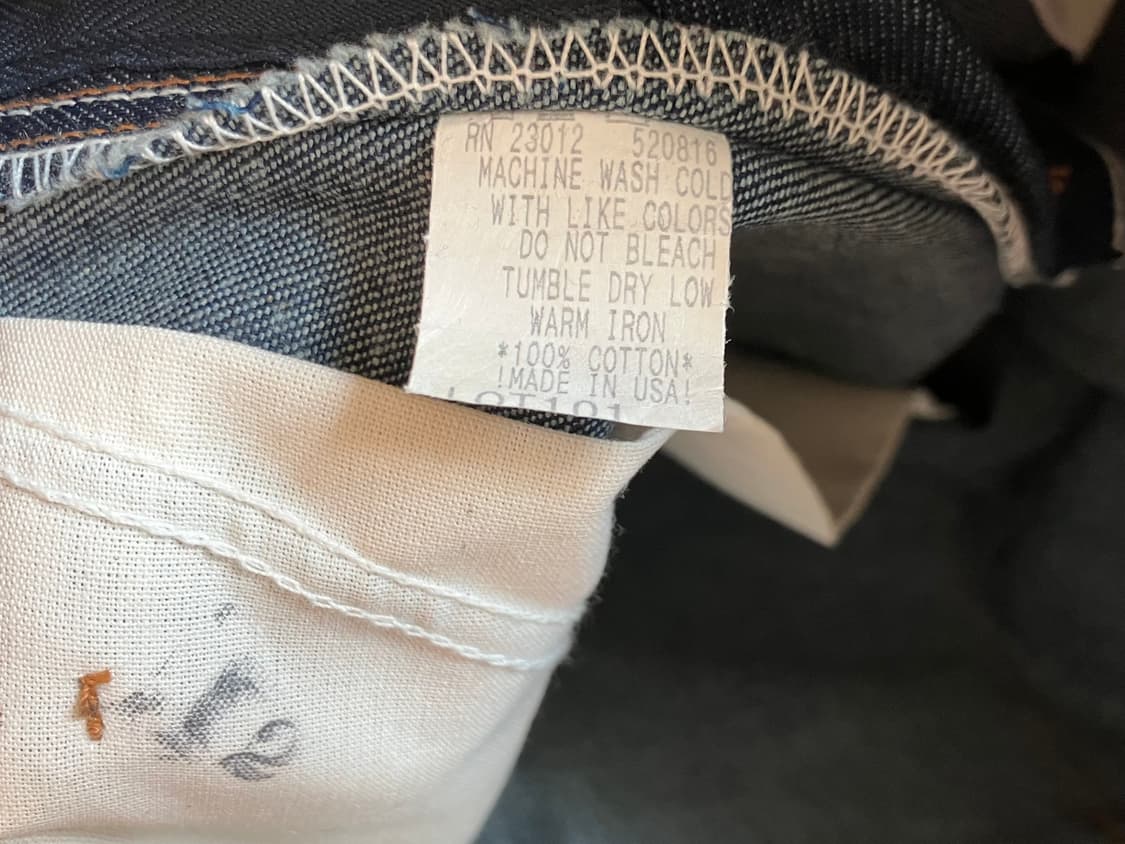 USA 라운드하우스 카펜터 데님 팬츠 34 ~ 35인치 워크웨어 아메카지 상품이미지5