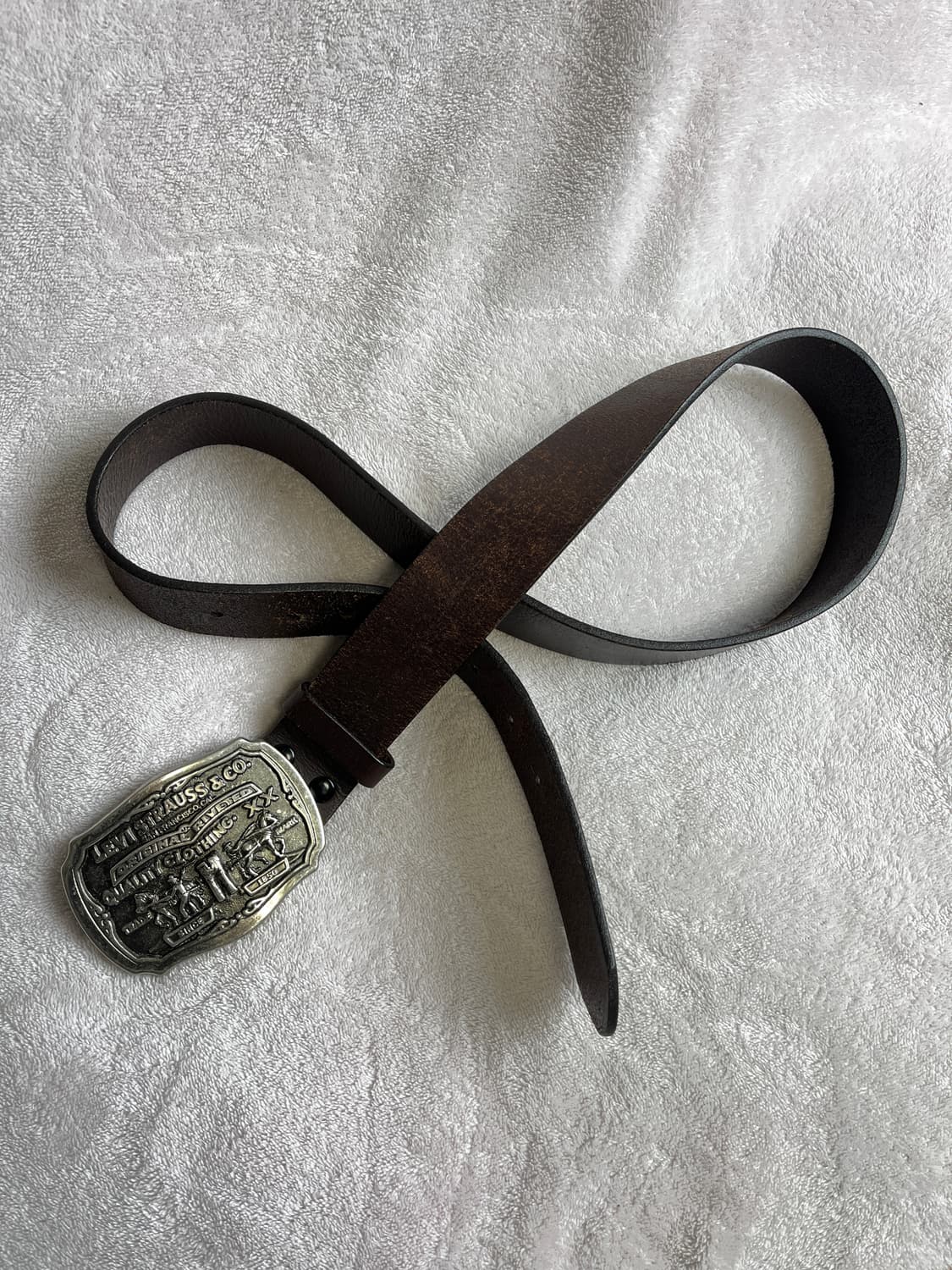 리바이스 빈티지 소가죽벨트 || 빈티지벨트 상품이미지4