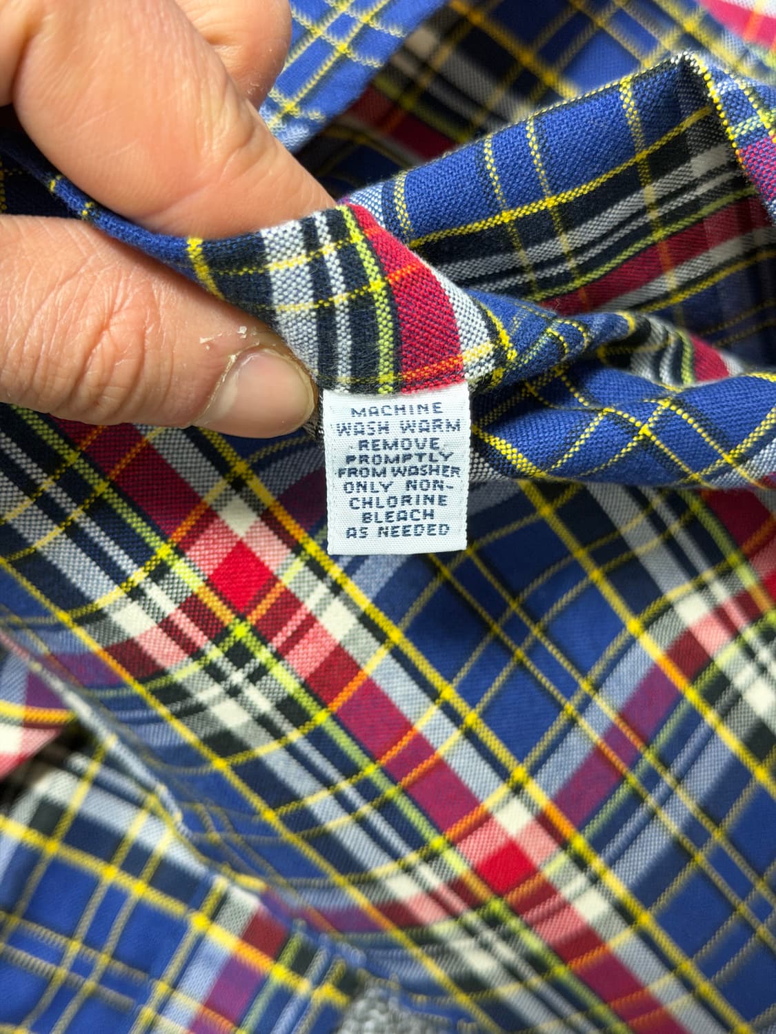 90's Polo ralph lauren BIG shirt  상품이미지7