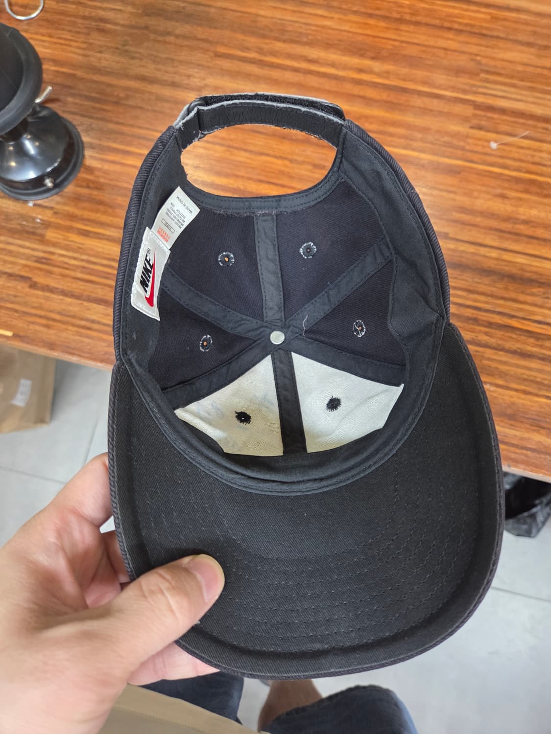 나이키 90s 빈티지 올드스쿨 에어 볼캡 모자 s m 상품이미지4