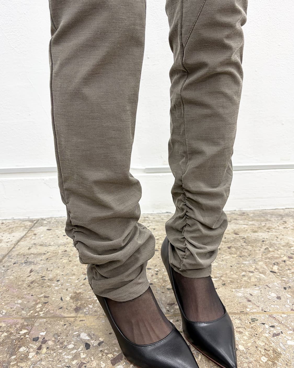 리츠코 시라하마 셔링 디테일 트라우저 상품이미지4