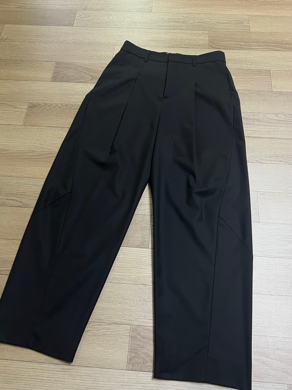 자라 아더에러 자더에러 테이퍼드 트라우저 슬랙스 블랙 상품이미지3