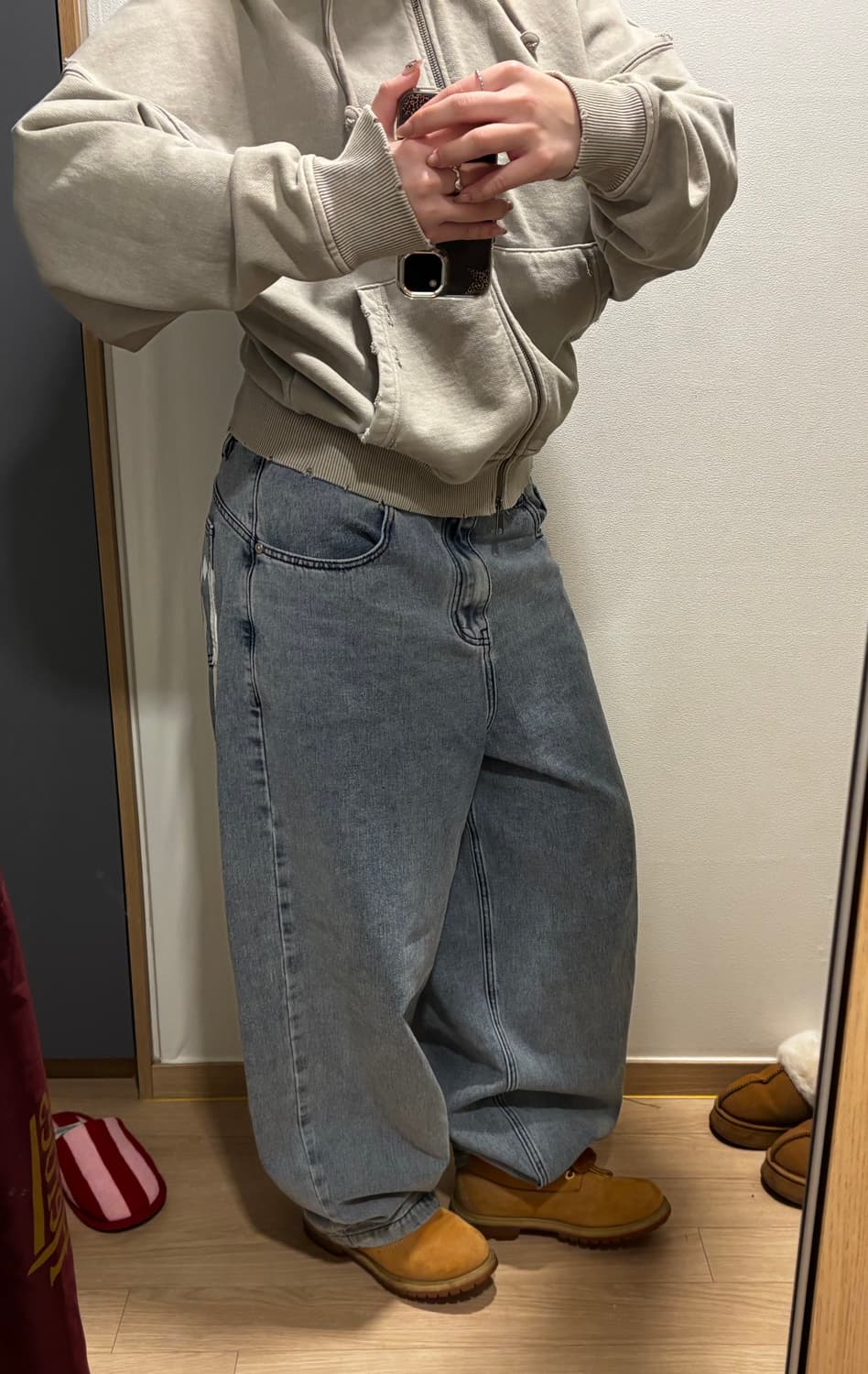 노매뉴얼 데님팬츠 L 상품이미지7