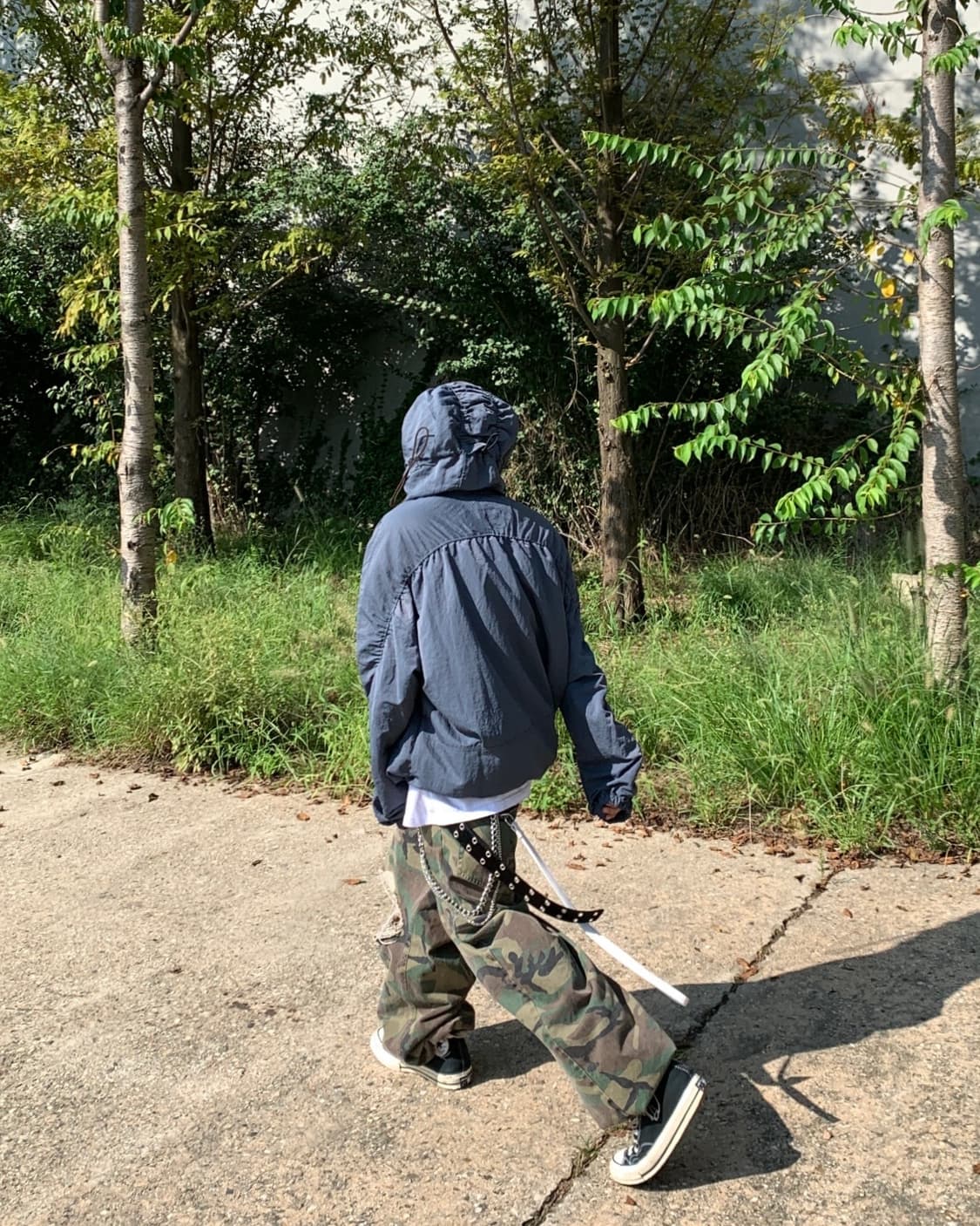 카미엔xMJD 더블홀 벨트 블랙 팝니다! 상품이미지2