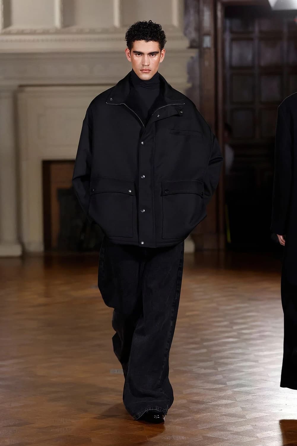 윌리차바리아 나이트 스토커 자켓  블랙 s 상품이미지1