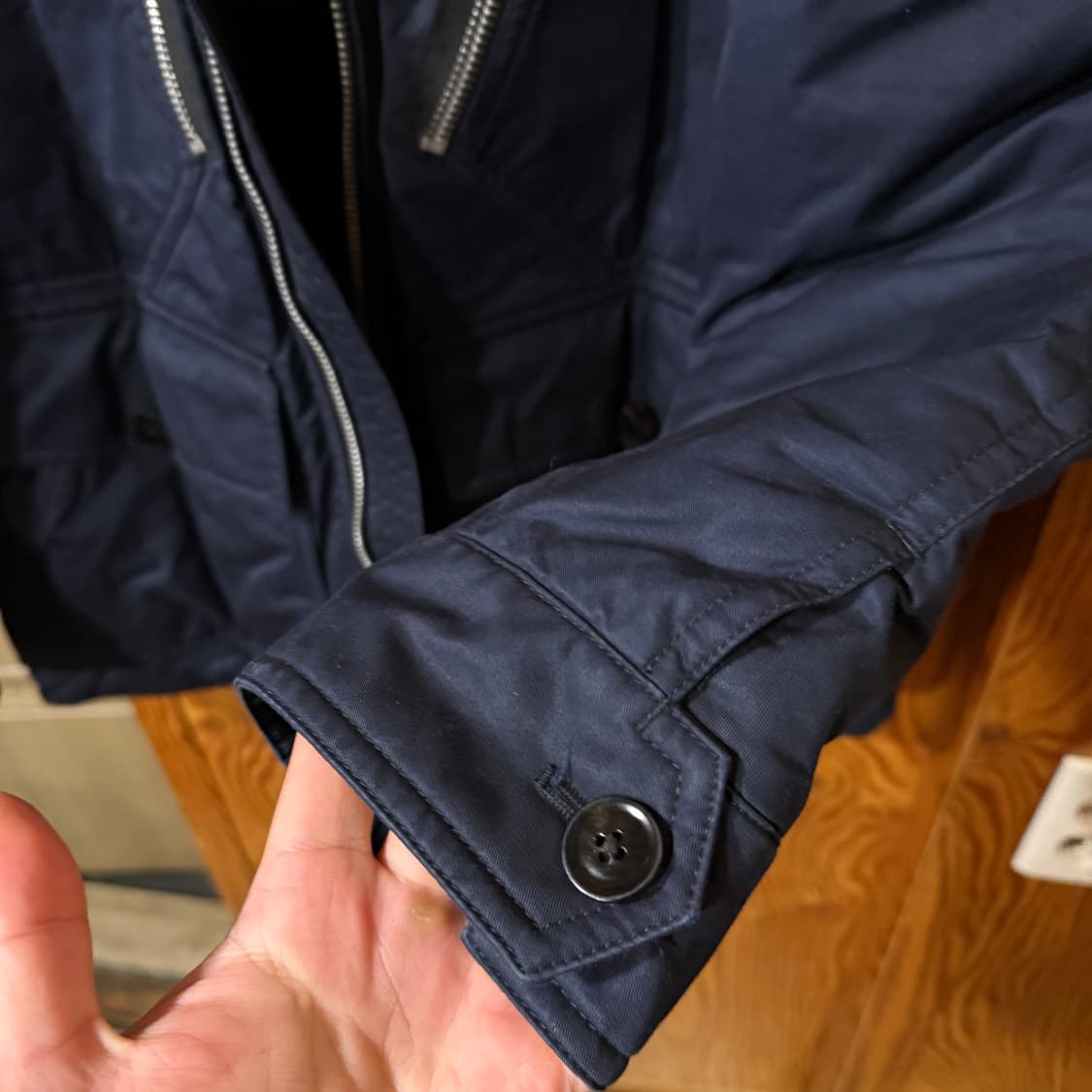 톰포드 퍼 패딩 코트 판매 합니다. 상품이미지8