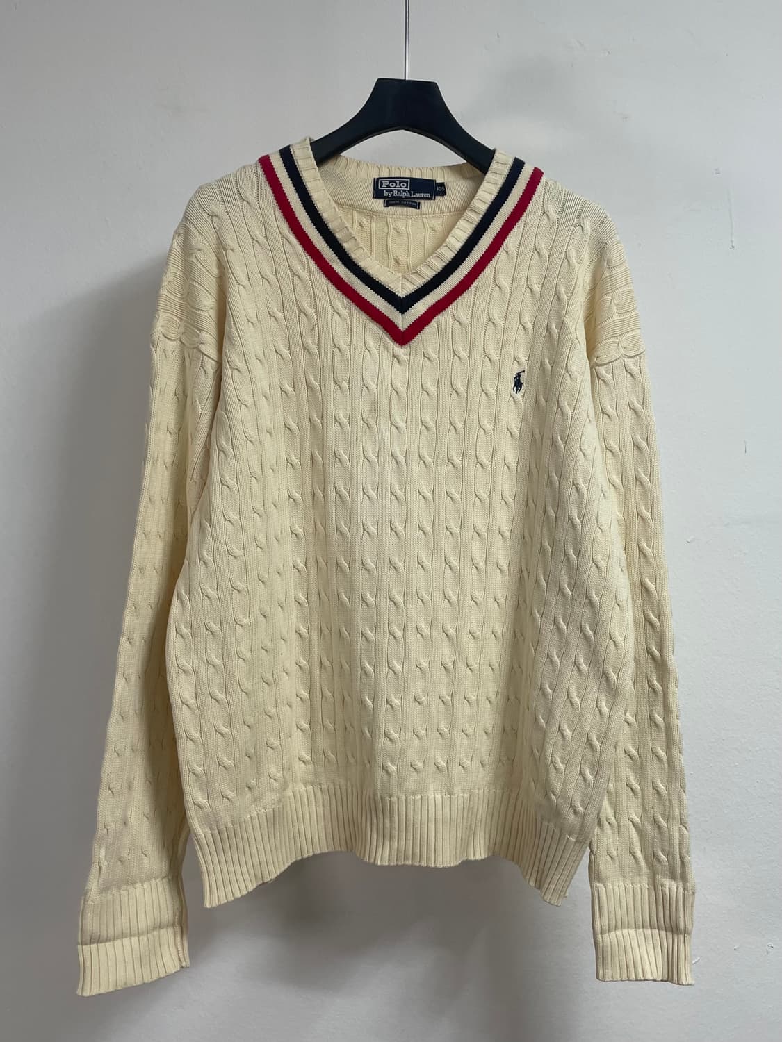 폴로 랄프로렌 케이블 크리켓 니트(on.332)   상품이미지1