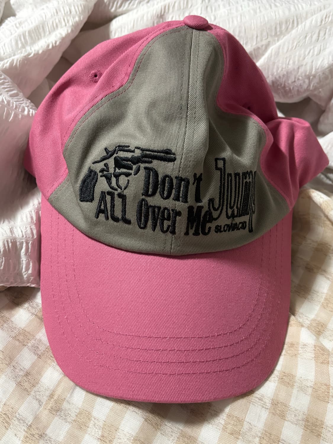 슬로우 애시드 핑크 모자  상품이미지1