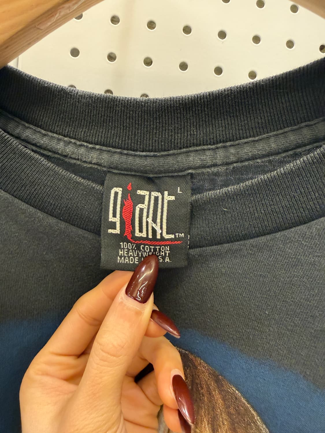 빈티지 너바나 커트코베인 프린팅 반팔 티셔츠 U1600 상품이미지5