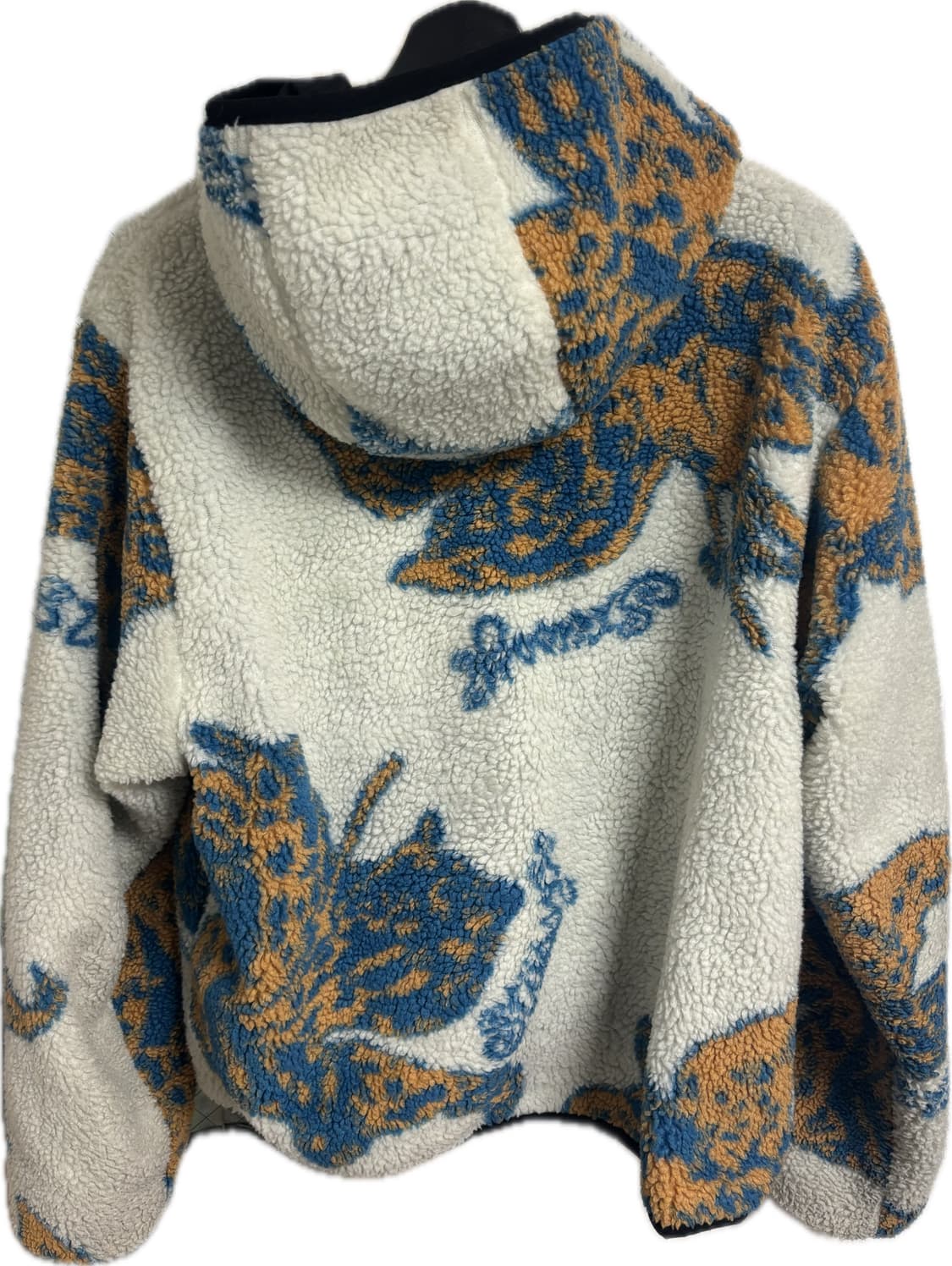 22SS 스투시 플로랄 쉐르파 후드 자켓 상품이미지2