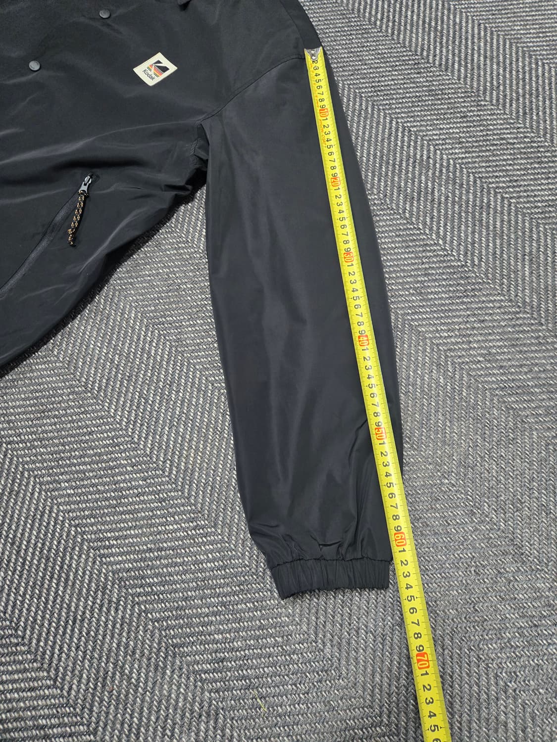 코닥 에센셜 패커블 자켓 블랙 상품이미지8